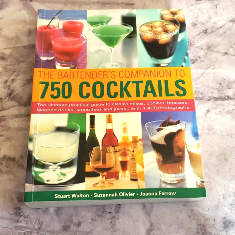 750 cocktail cookbook